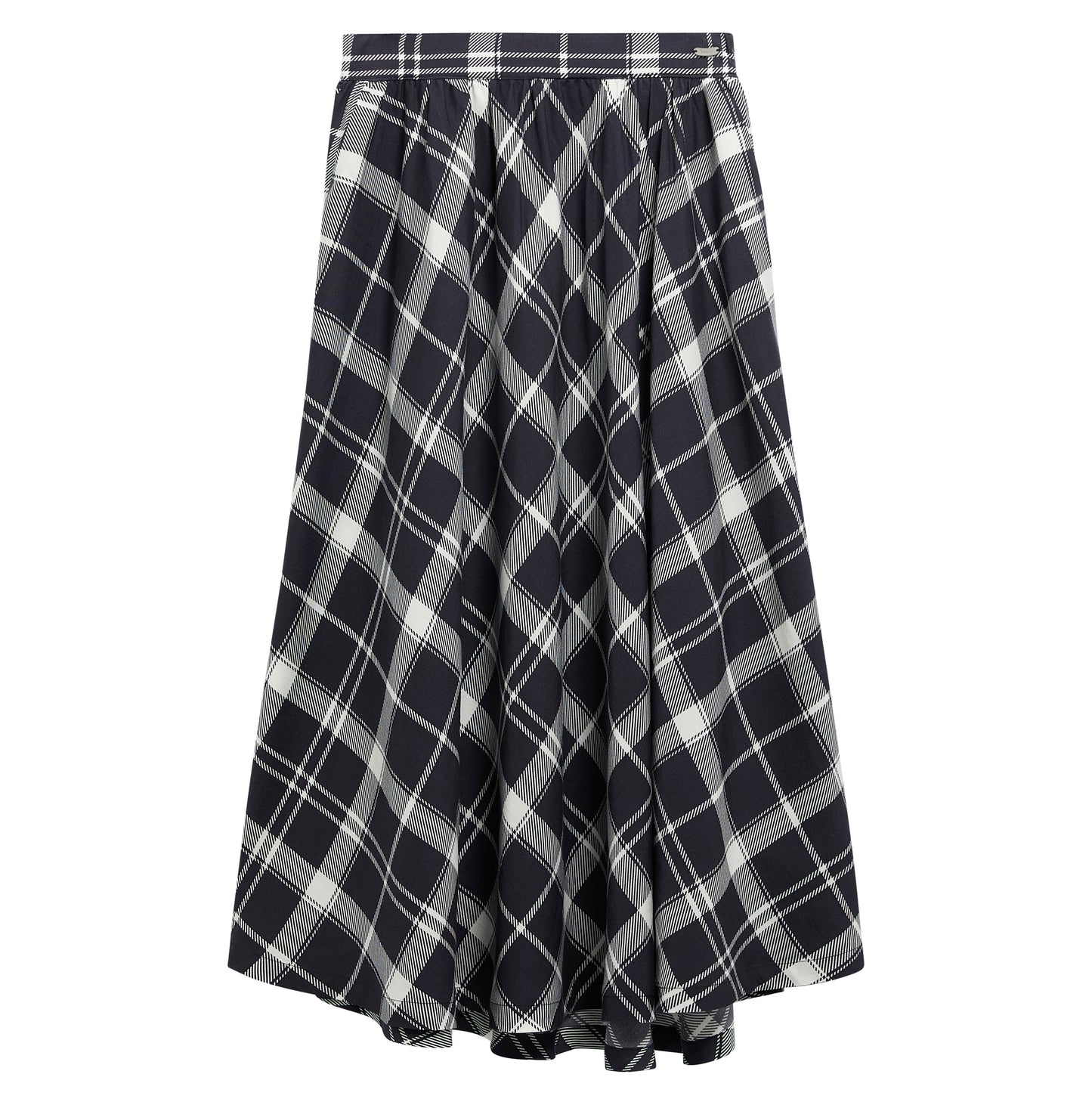 Barbour Baiton Midi Skirt Dark Navy