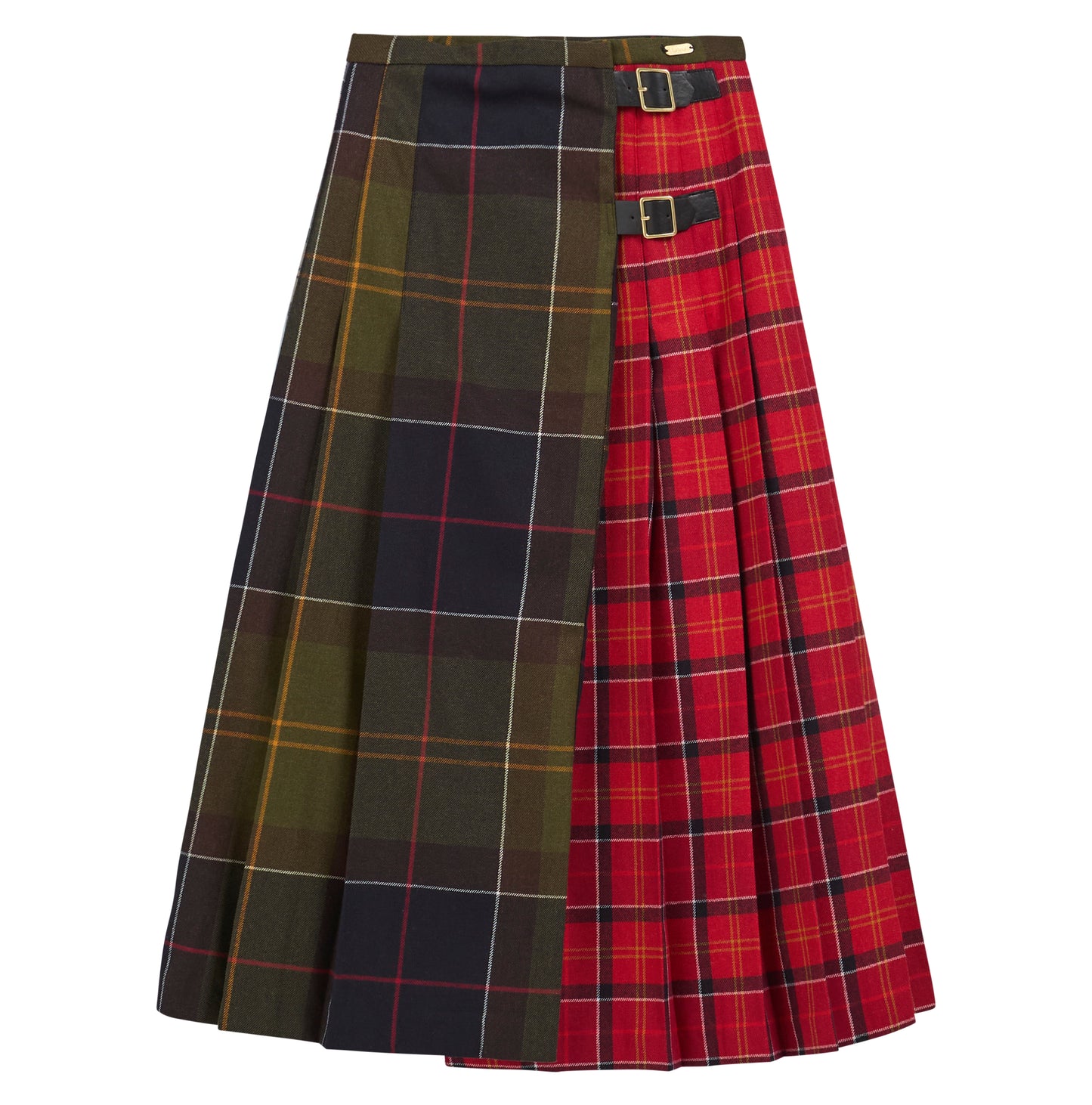 Barbour Marena Midi Skirt Cardinal