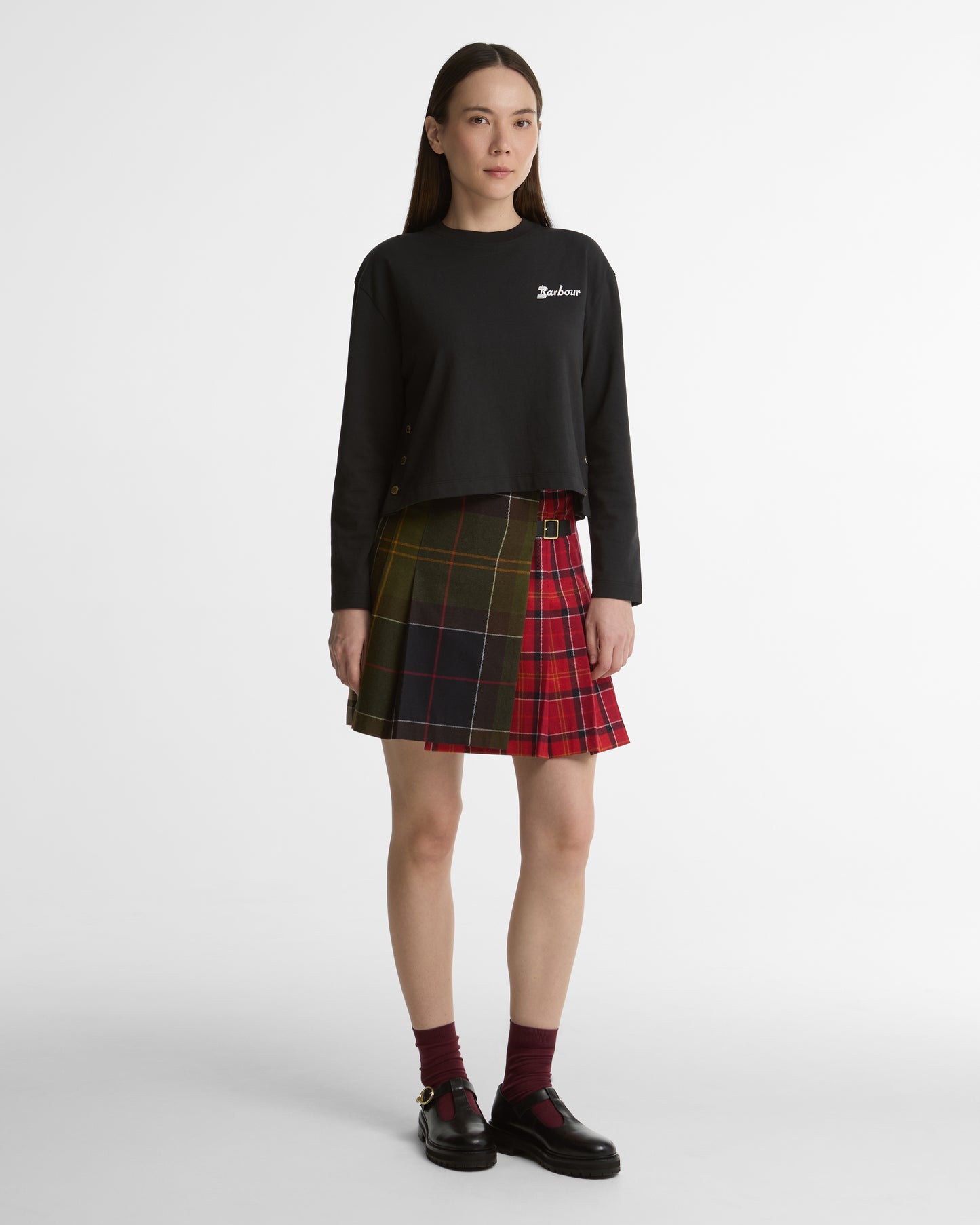 Barbour Gillian Skirt Cardinal