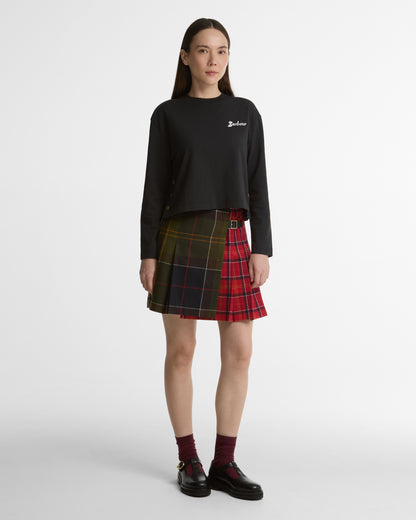 Barbour Gillian Skirt Cardinal