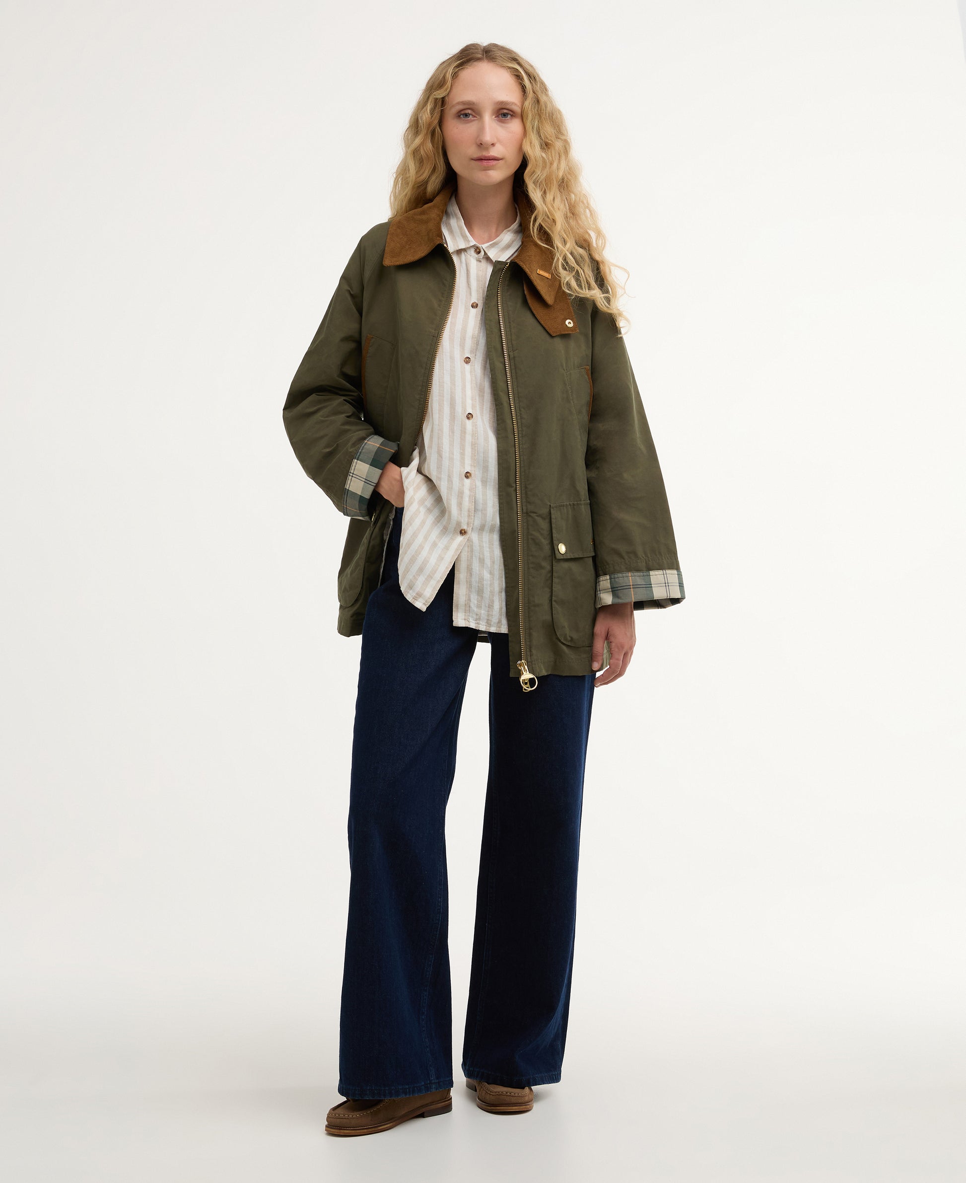 Barbour Icons Bedale Coat Ivy Green