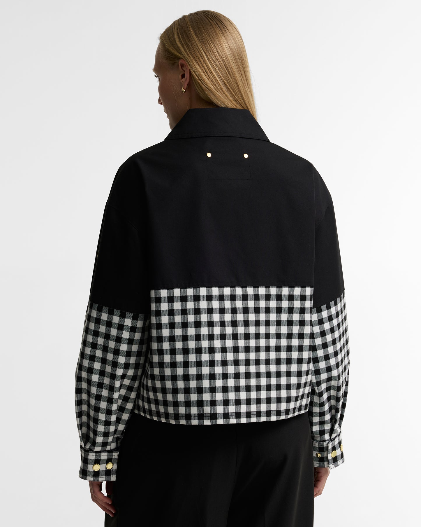 Barbour Gabriette CheckJacket Black/Neutral