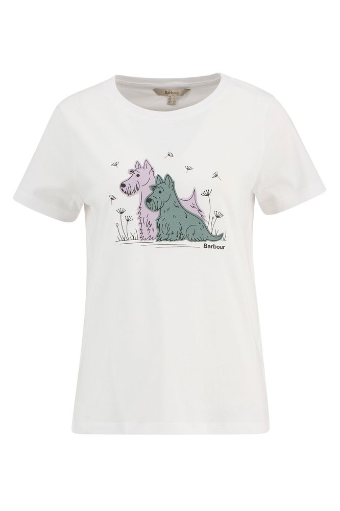 Barbour Clover T-Shirt White