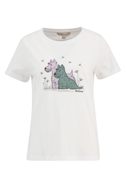 Barbour Clover T-Shirt White