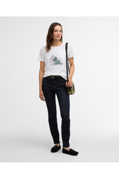 Barbour Clover T-Shirt White