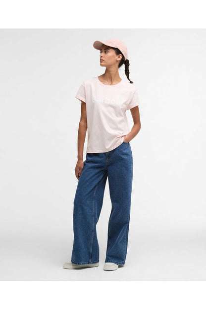 Barbour Hartland T-Shirt Pink