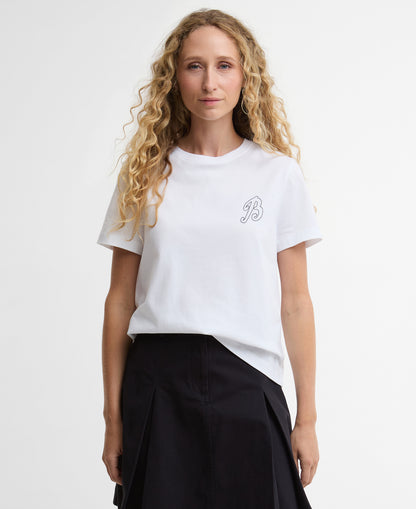 Barbour Rosalie T-Shirt White