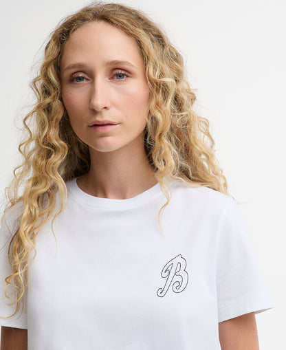 Barbour Rosalie T-Shirt White