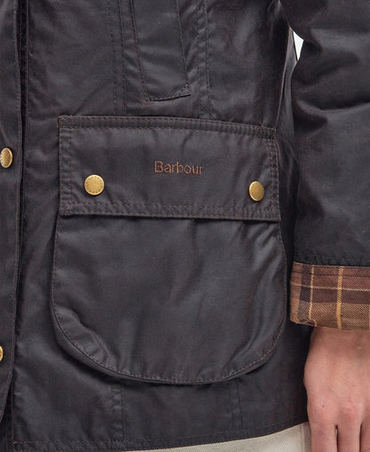 Barbour Beadnell Waxed Jacket- Rustic