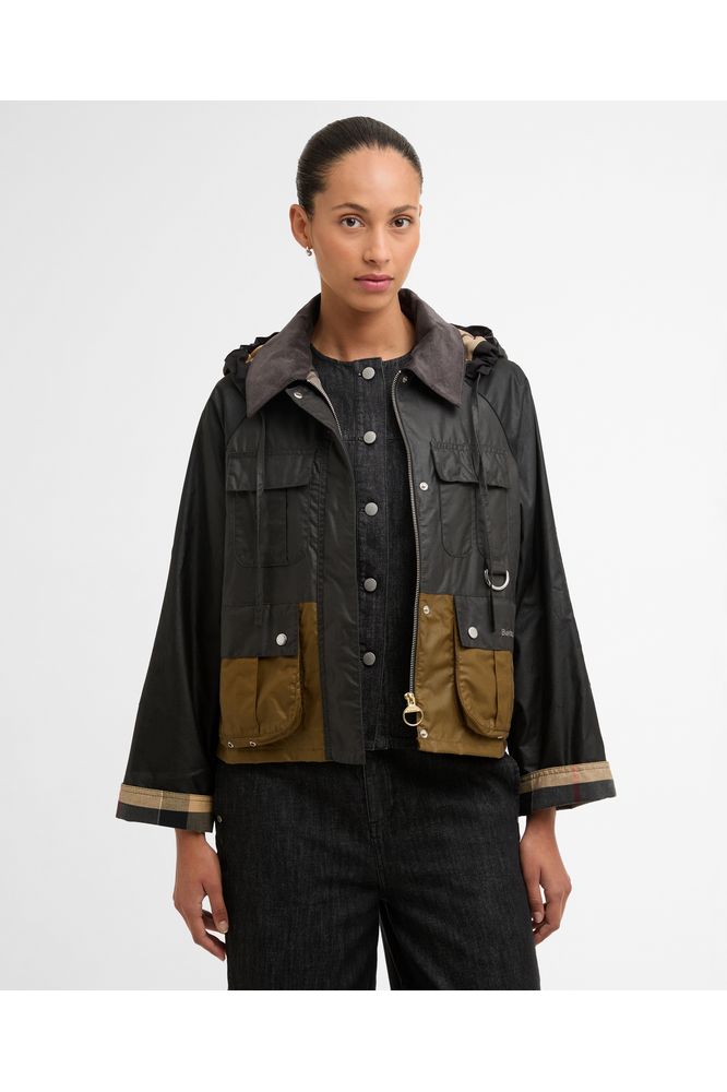 Barbour Liza Wax Jacket Black