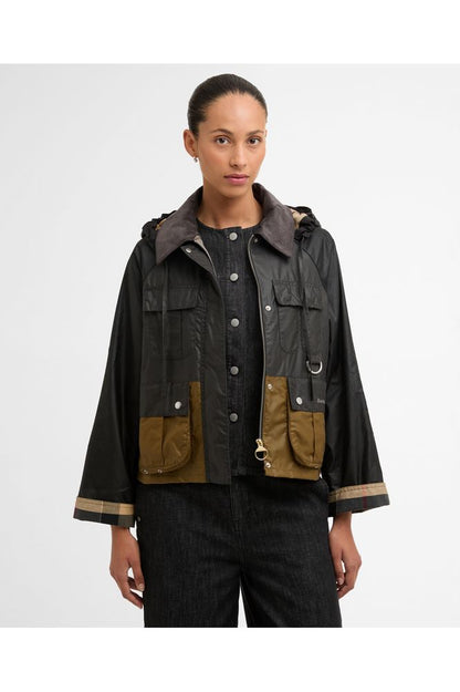 Barbour Liza Wax Jacket Black
