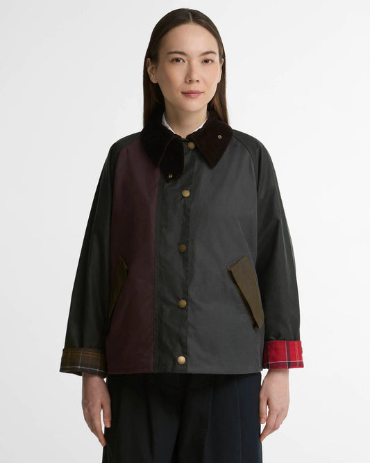 Barbour Patchwork Transporter Wax Jacket