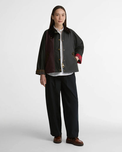 Barbour Patchwork Transporter Wax Jacket