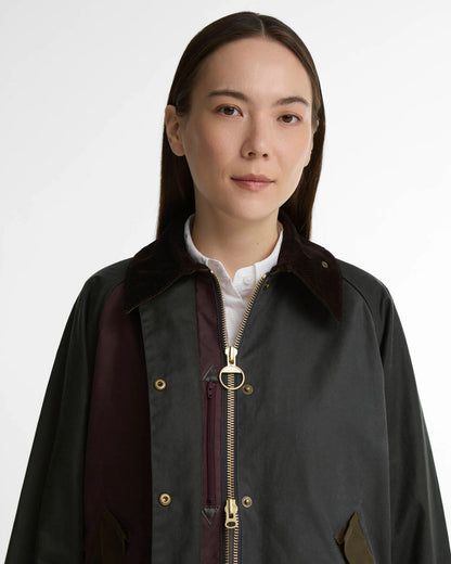 Barbour Patchwork Transporter Wax Jacket