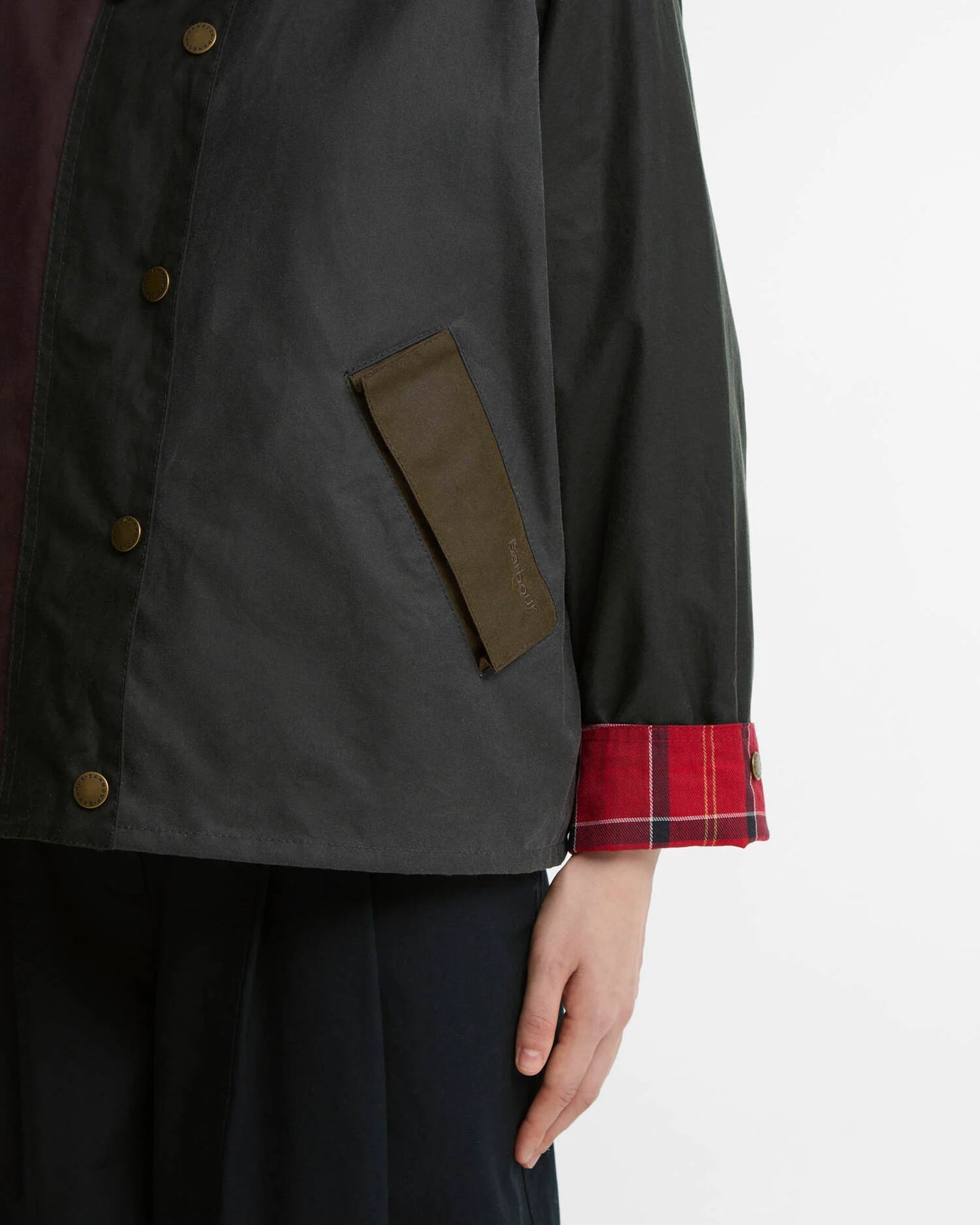 Barbour Patchwork Transporter Wax Jacket