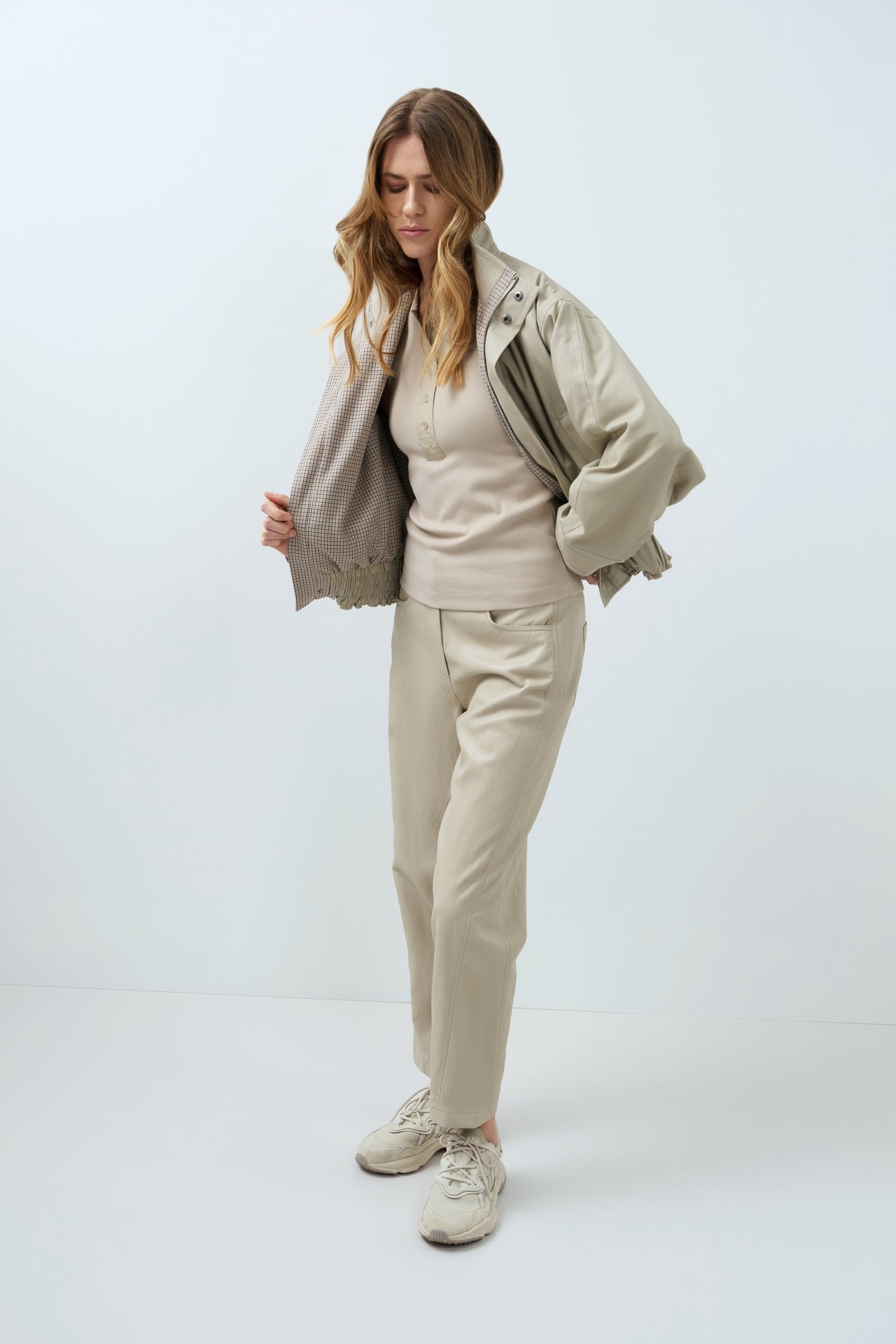 YAYA Faux Trousers Grey