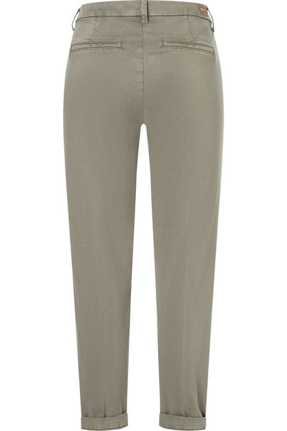 MAC Chino Turn Up Mud Green