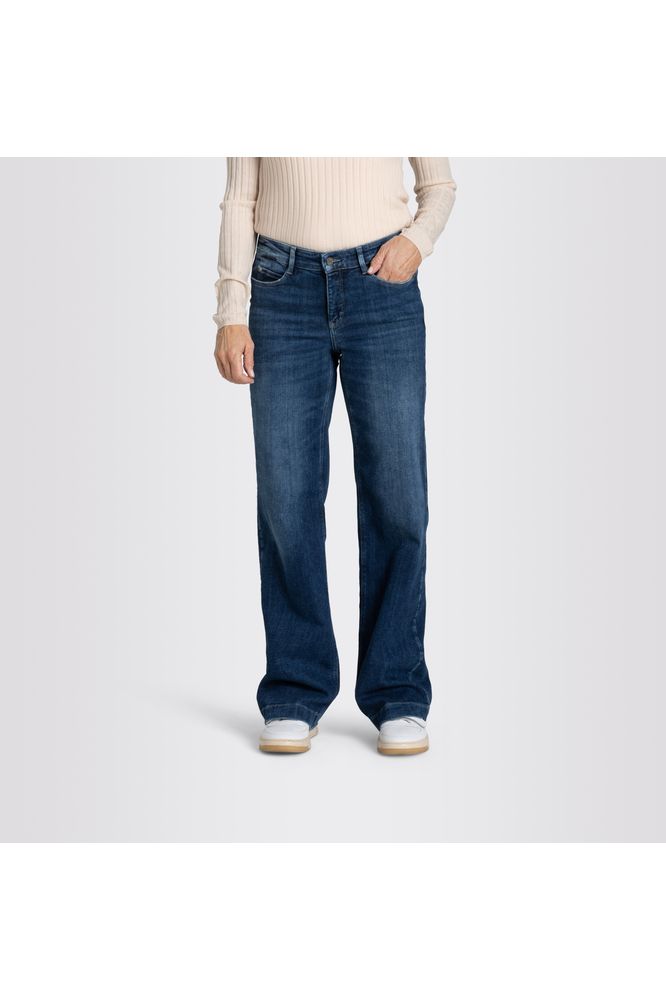 MAC Dream Wide Authentic Cobalt Wash Jeans