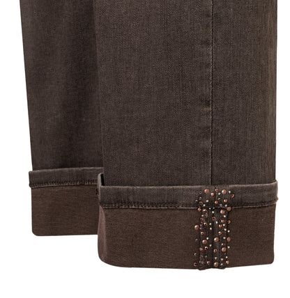 MAC Laura Turn-up Glitter Brown Stone Wash
