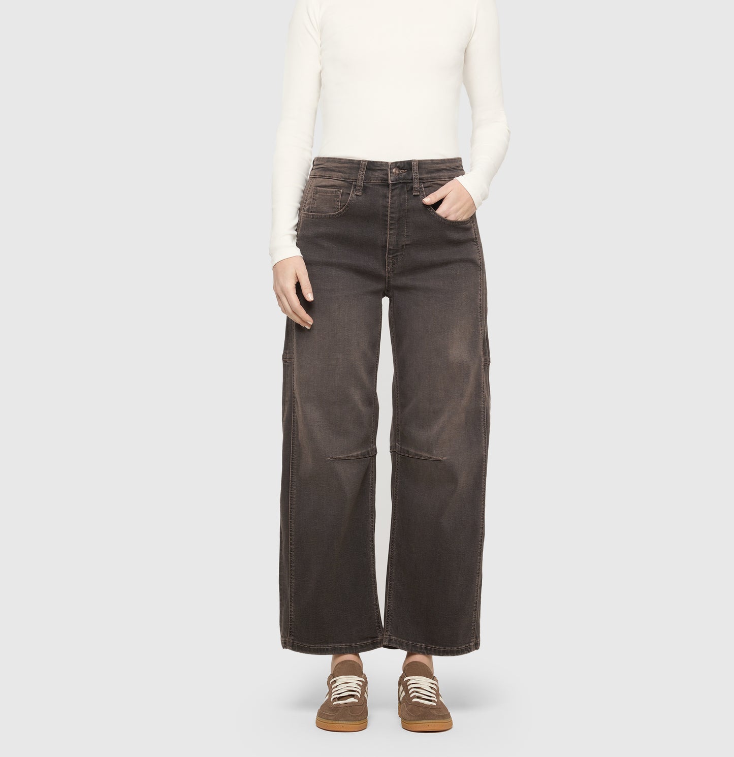 MAC Ohio Barrel Jeans Coffee Vintage
