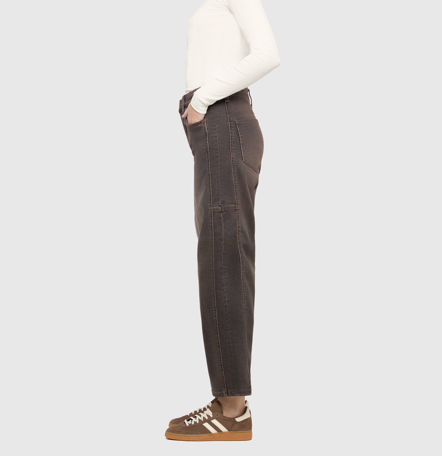 MAC Ohio Barrel Jeans Coffee Vintage