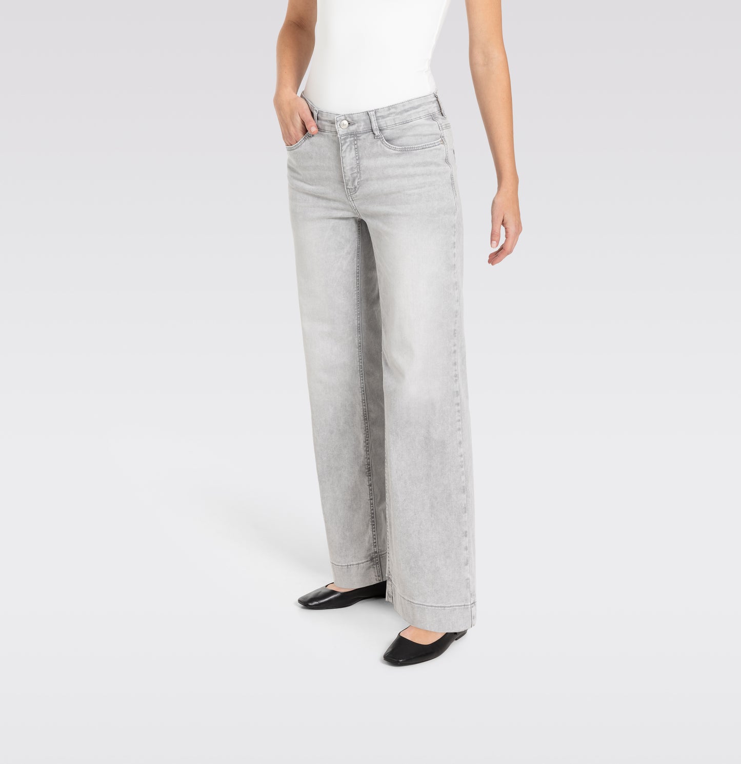 MAC Dream Wide Ash Grey