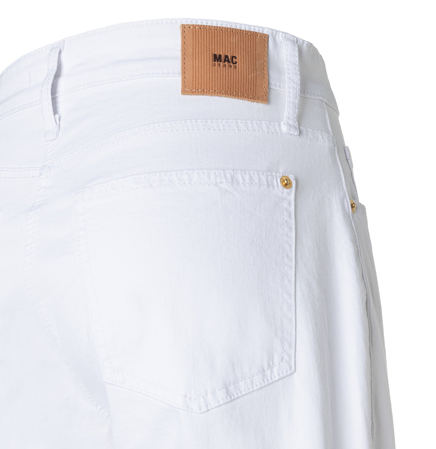 MAC Danni Loose Fit Barrel Leg White