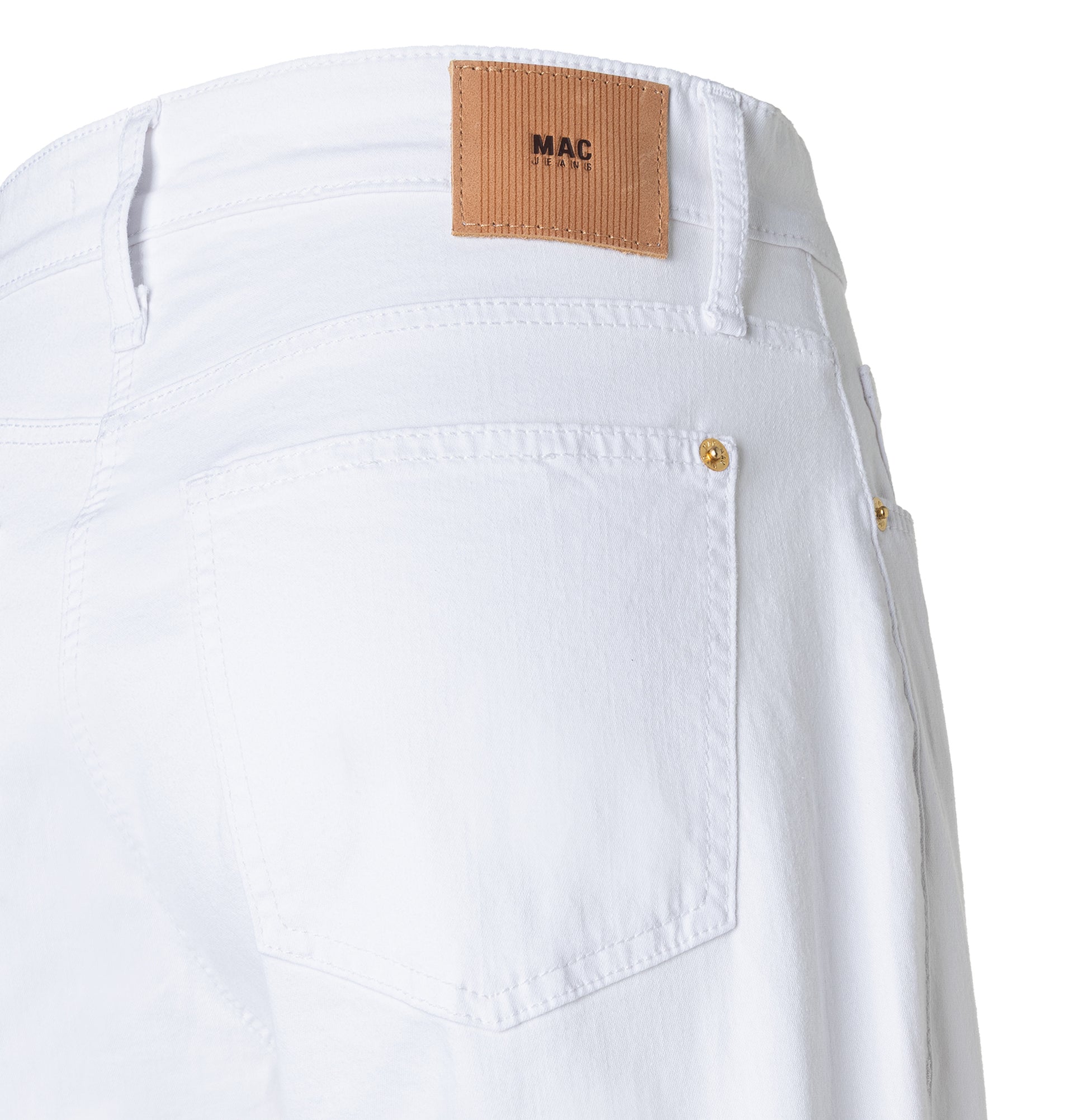 MAC Danni Loose Fit Barrel Leg White