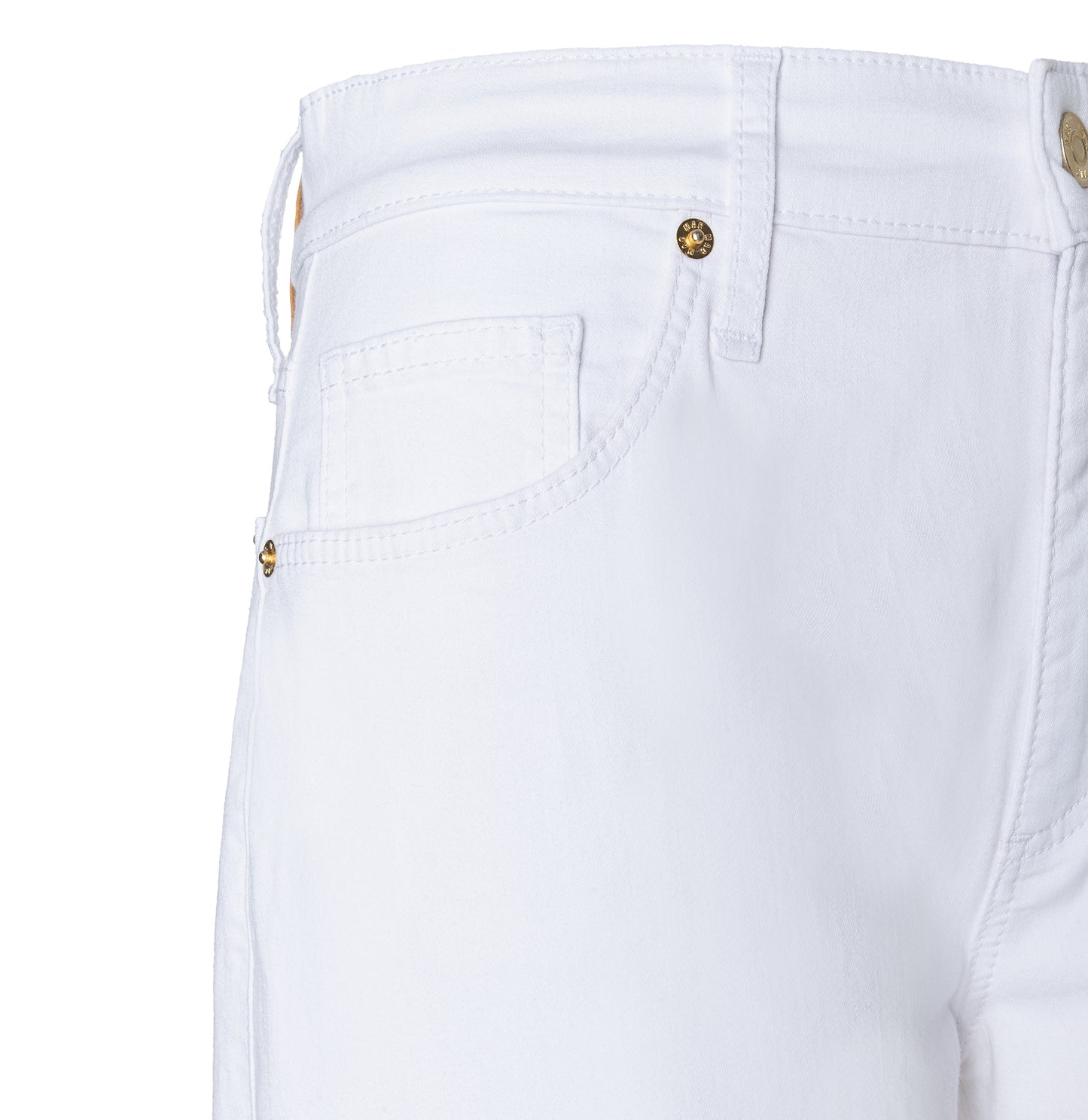 MAC Danni Loose Fit Barrel Leg White