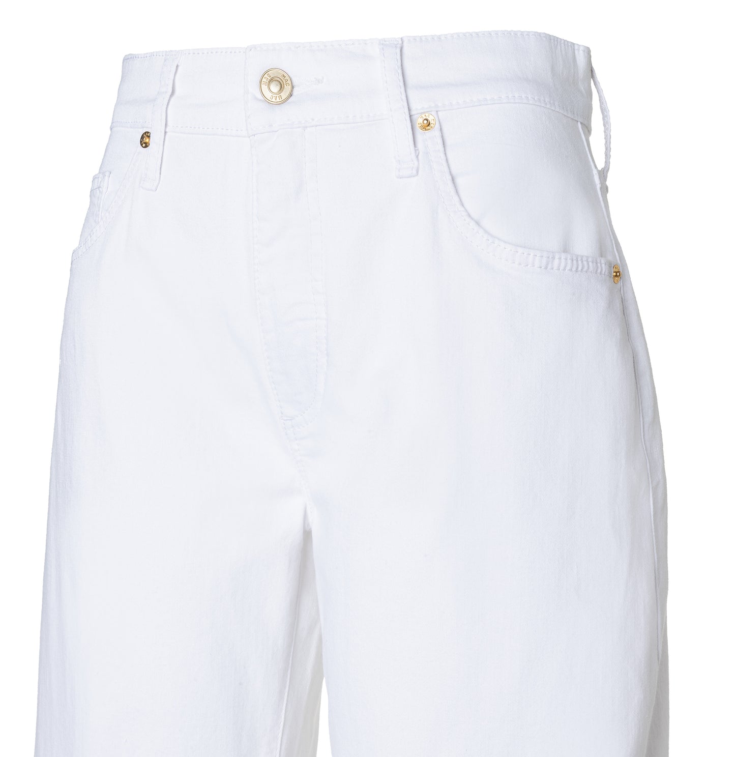 MAC Danni Loose Fit Barrel Leg White