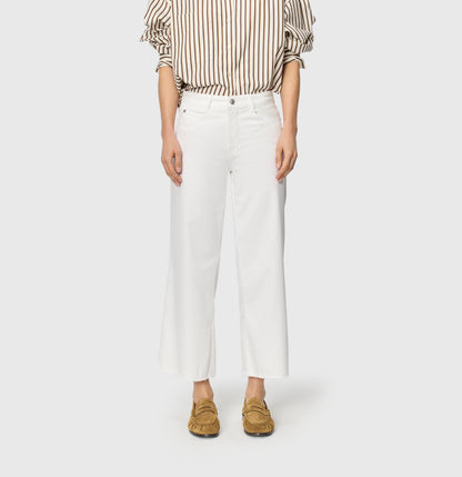 MAC Dream Wide Cropped White