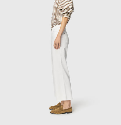 MAC Dream Wide Cropped White