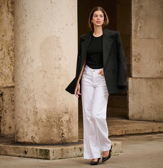 MAC Dream Wide White Denim