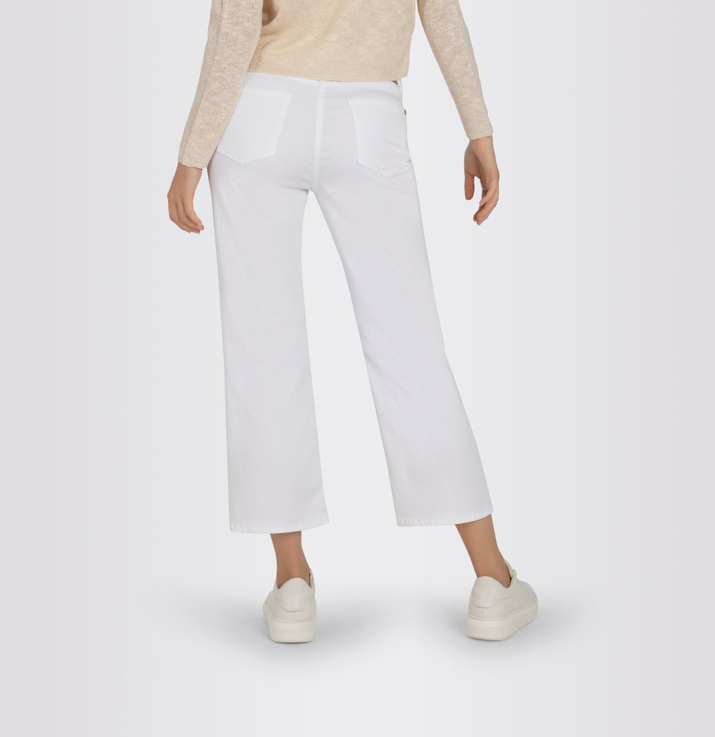 MAC Culotte White Denim