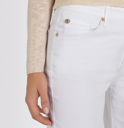 MAC Culotte White Denim
