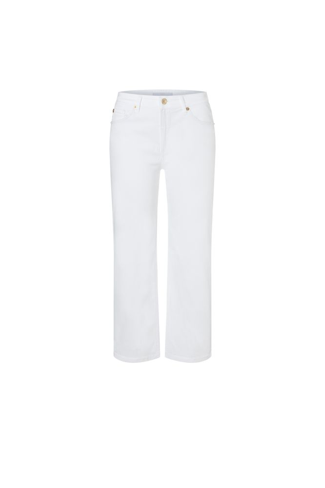 MAC Wide Leg Culotte - White