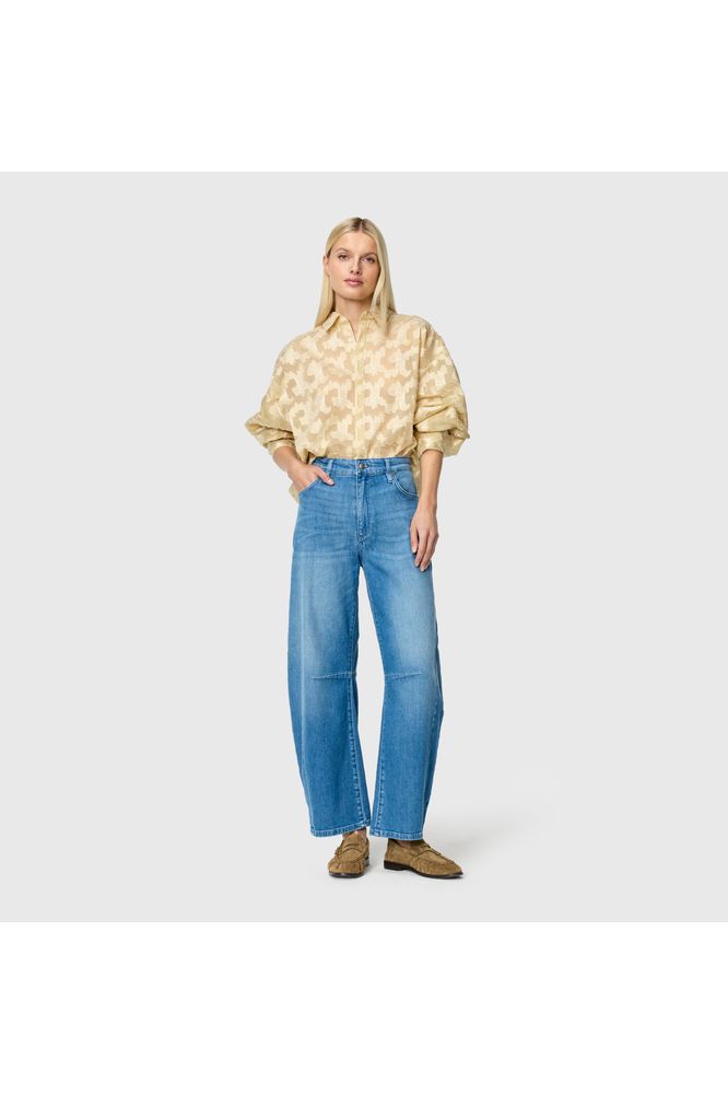MAC Dakota Barrel Jeans Sapphire