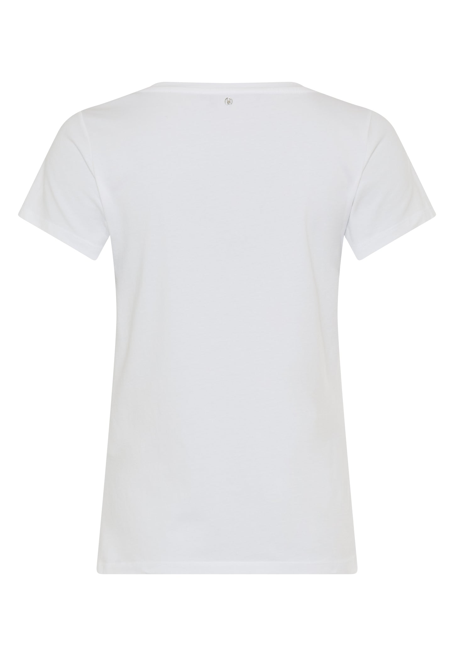 Marc Aurel Sequin Detail Logo T-Shirt