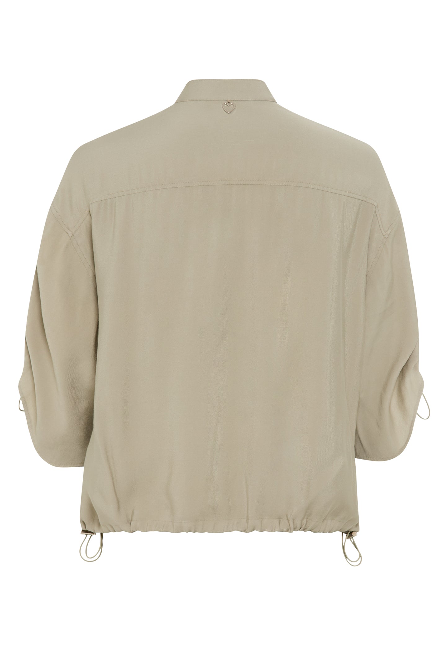 Marc Aurel Boxy Blouson Jacket - Khaki