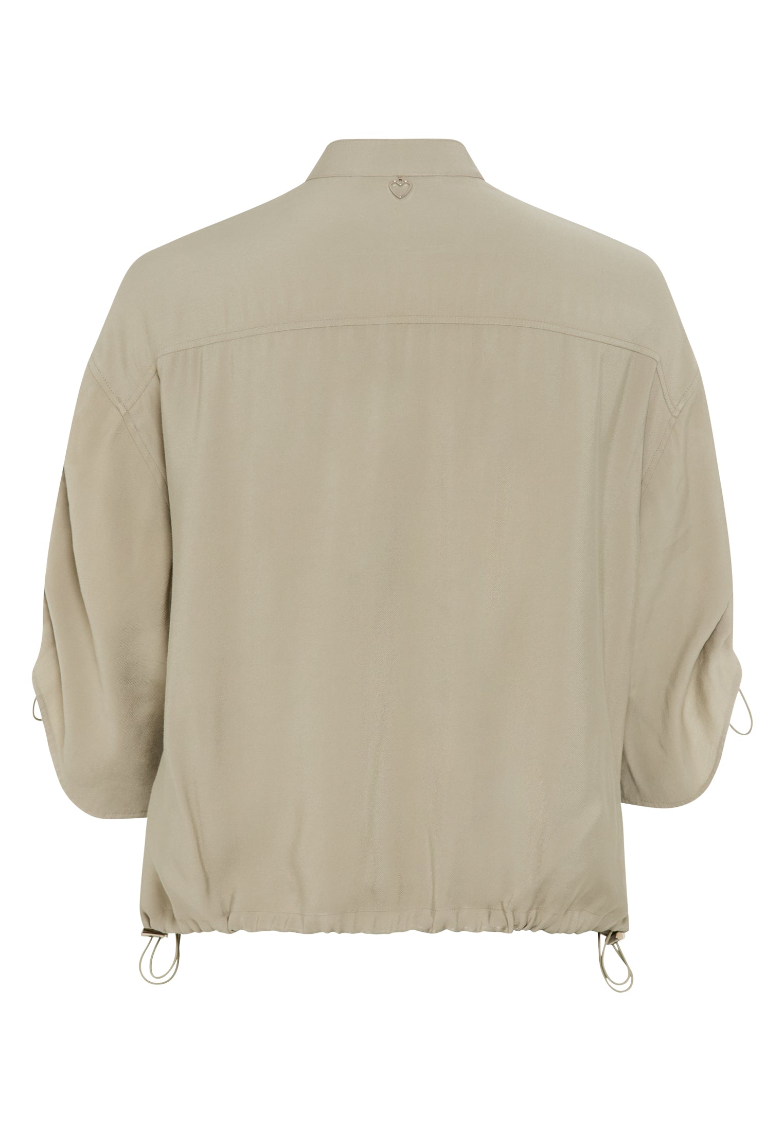 Marc Aurel Boxy Blouson Jacket - Khaki