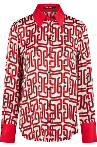 AW24 Marc Aurel Patterned Blouse