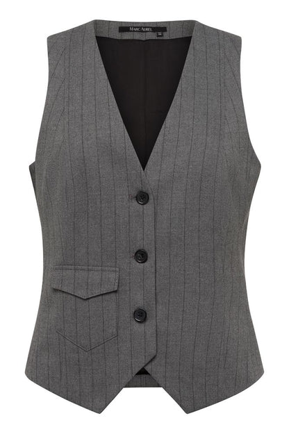 Marc Aurel Pinstripe Waistcoat