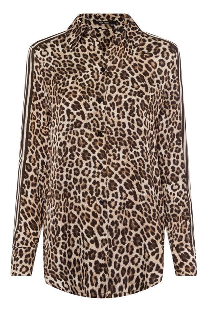 Marc Aurel Leopard Blouse