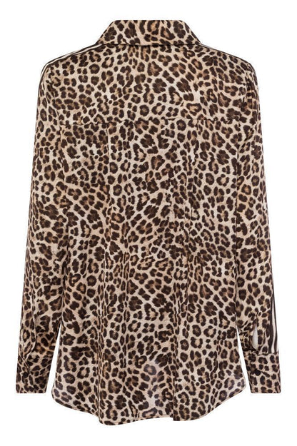 Marc Aurel Leopard Blouse