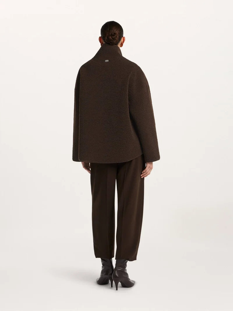 Beaumont Short Reversible Jacket Dark Chocolate