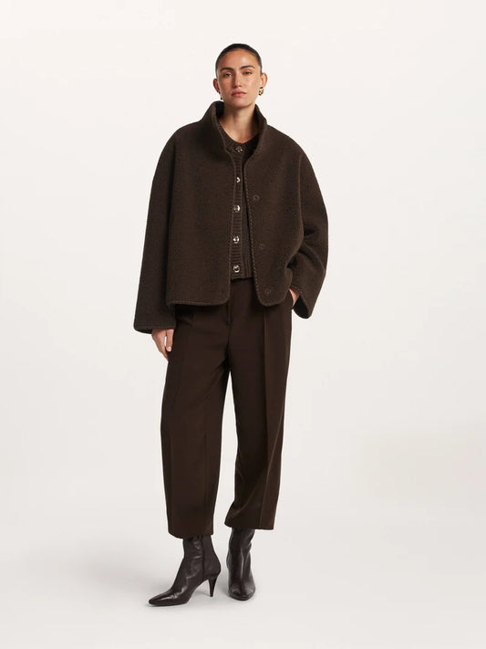 Beaumont Short Reversible Jacket Dark Chocolate