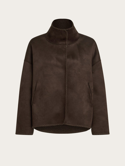 Beaumont Short Reversible Jacket Dark Chocolate