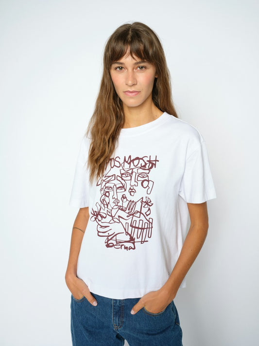 Mos Mosh Bernat Tee White