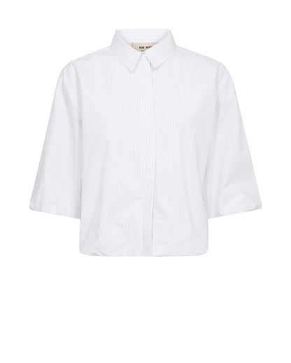 Mos Mosh Maxime Nylah Shirt Bright White