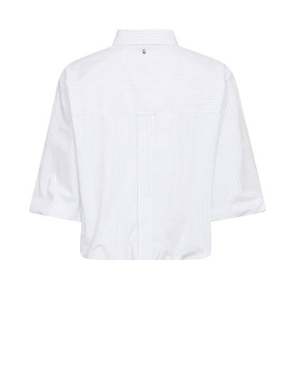 Mos Mosh Maxime Nylah Shirt Bright White
